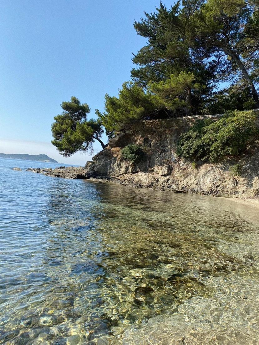 Haut De Villa Entre Mer Et Campagne 히에레 외부 사진